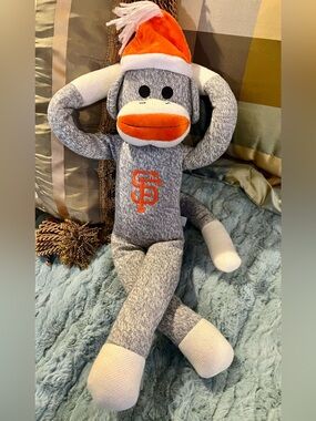 Official MLB SF Giants ⚾️ Classic Plush Sock Monkey